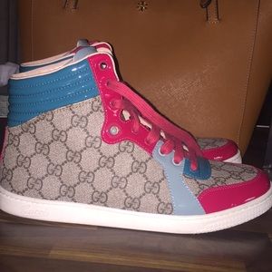 Gucci high top shoes